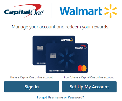 Walmart Credit Card Login, Walmart Capital One Credit Card Login Bill Pay, Customer Support